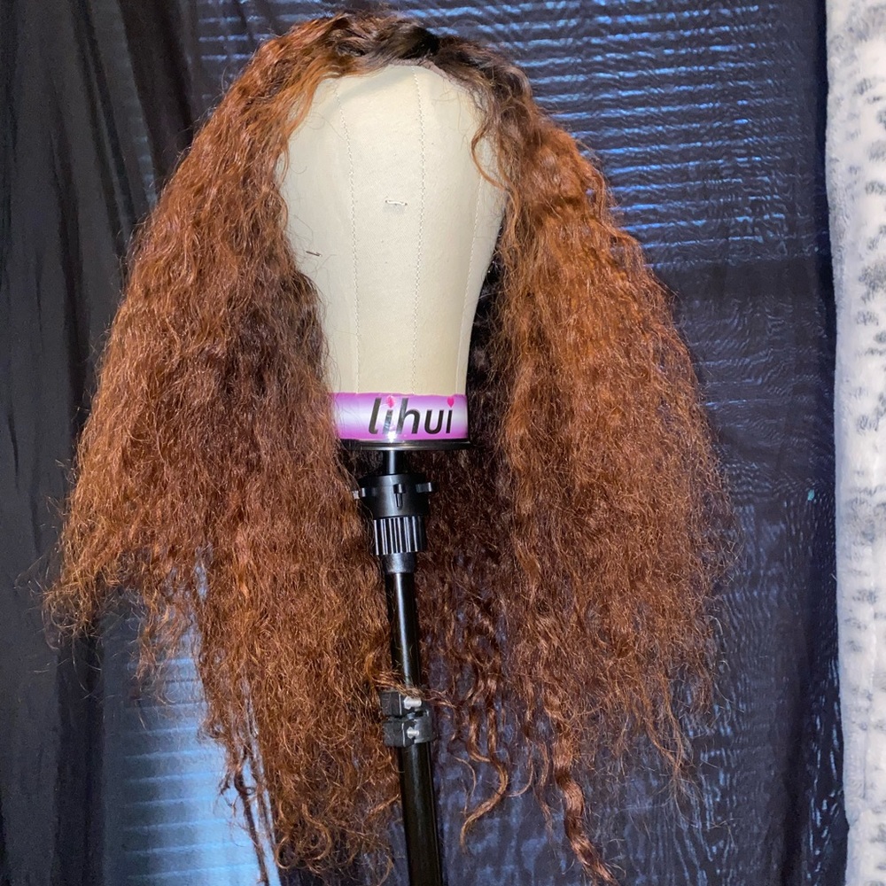 Burgundy Wig